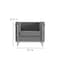 Flash Furniture HERCULES Regal Series Reception Set in Gray LeatherSoft ZB-REGAL-810-SET-GY-GG - alternate 4